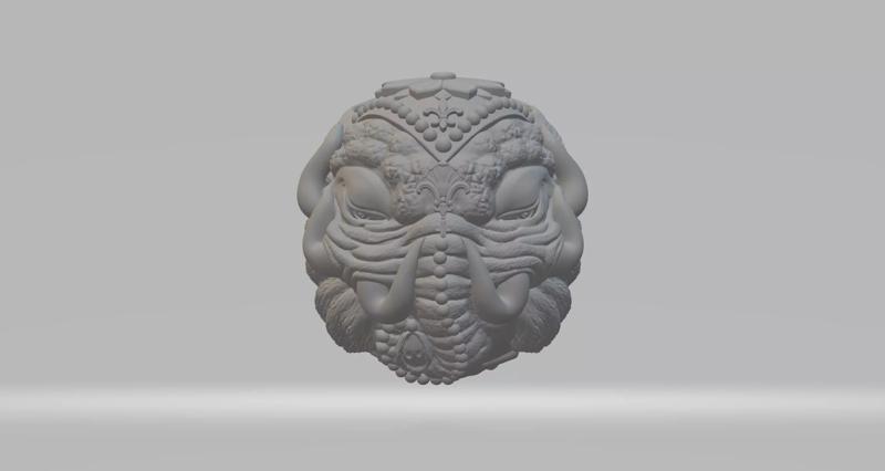 Six-syllable Mantra Ganesha Beads