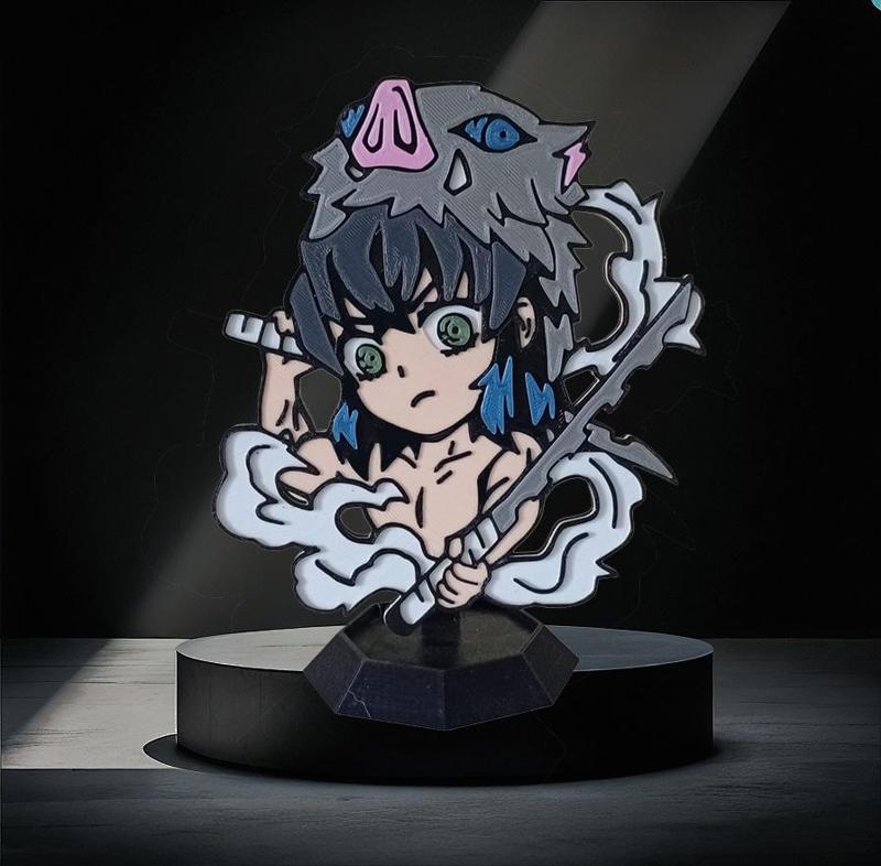 Inosuke Bust - 2d Figure