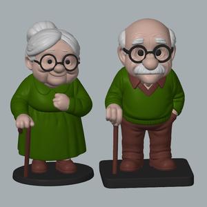 GRANDMOTHER & GRANDFATHER