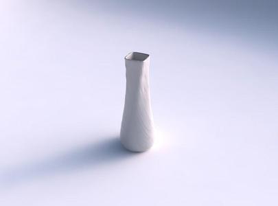 Vase semi quadratic with fibers smooth inside