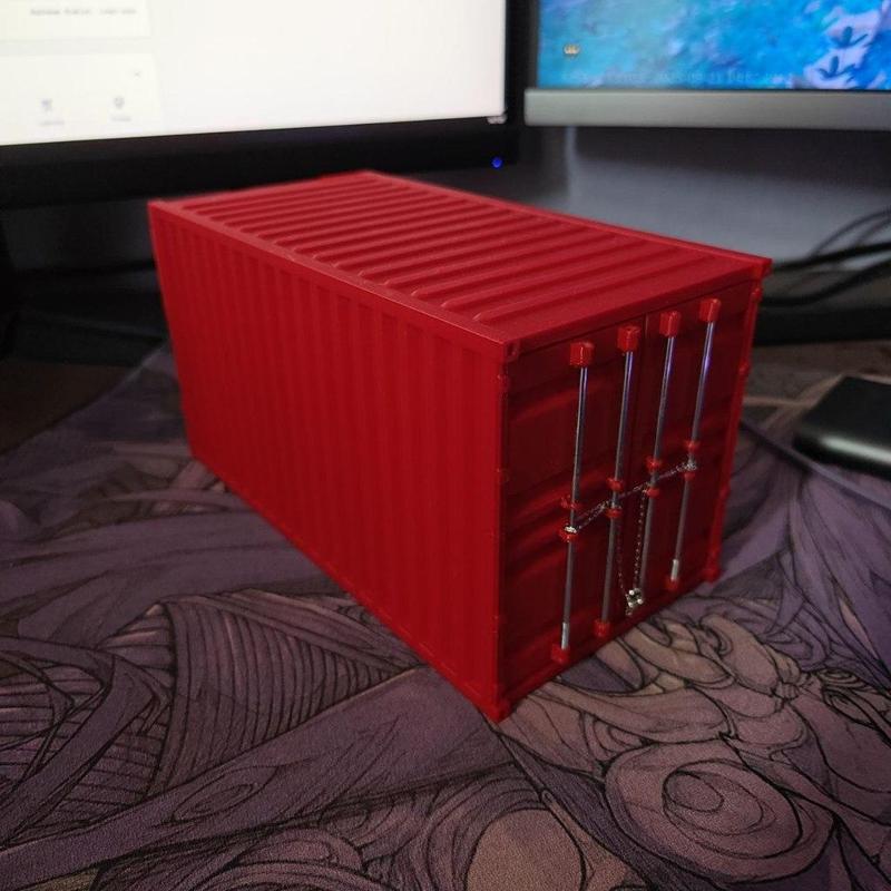 Mini "Сargo container" - storage of things.