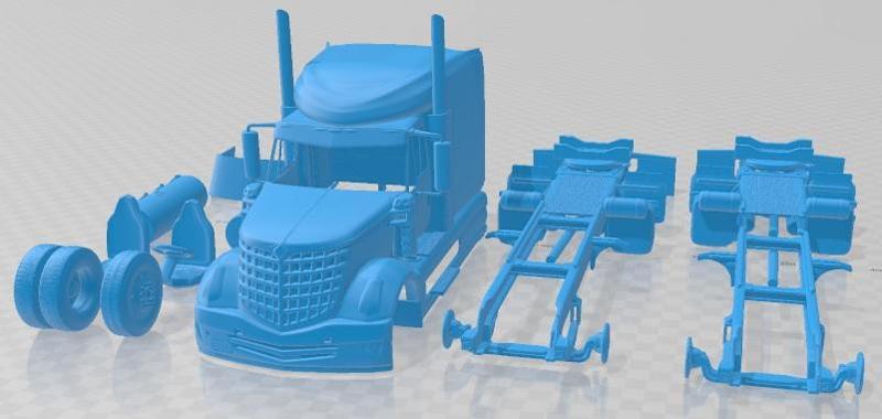 International Lonestar 2015 Printable Cabin Truck