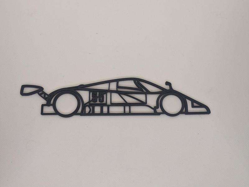 Mazda 787B wall decor