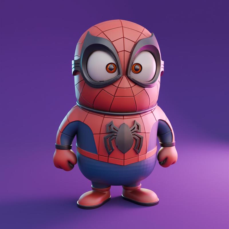 Minions - Spiderman