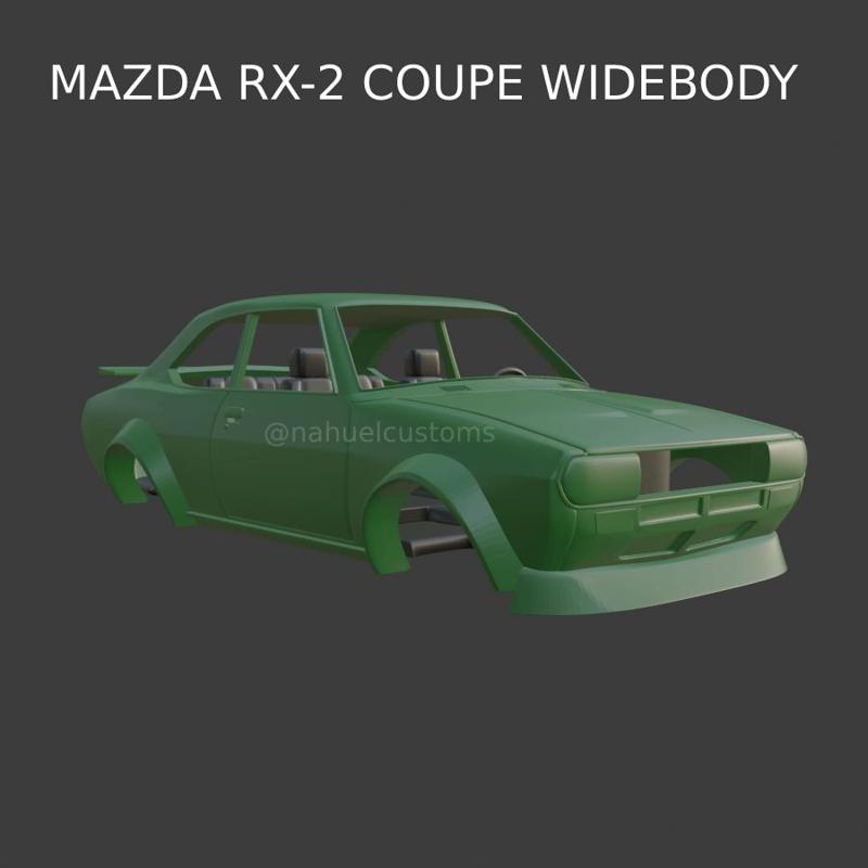 Mazda RX-2 Coupe Widebody - RX2 - Car body