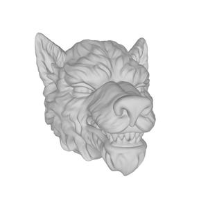 Werewolf head