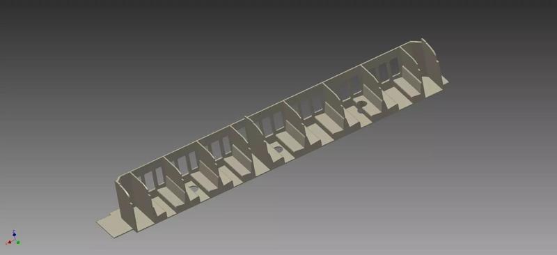 HO SCALE COACH PASSENGER CAR