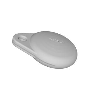 Rugged keychain Airtag case