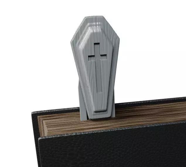 Coffin Bookmark