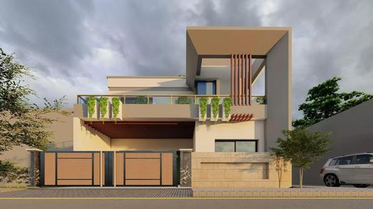 Exterior modern house design in islamabad