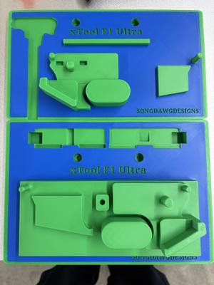 xTool Ultra F1 Gen4 AR-15 Laser Engraving Jig – 2-Piece Set