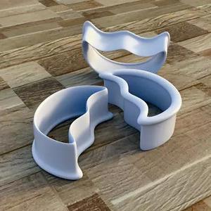 Safe Traditional Cookie Cutter - Moon2 Shape