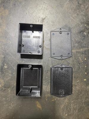 Patola Style Electric Circuit Box with Lid – Printable Enclosure for Electronics Projects