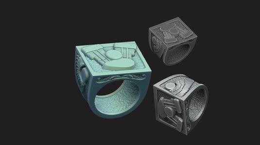 biker ring with motor 3