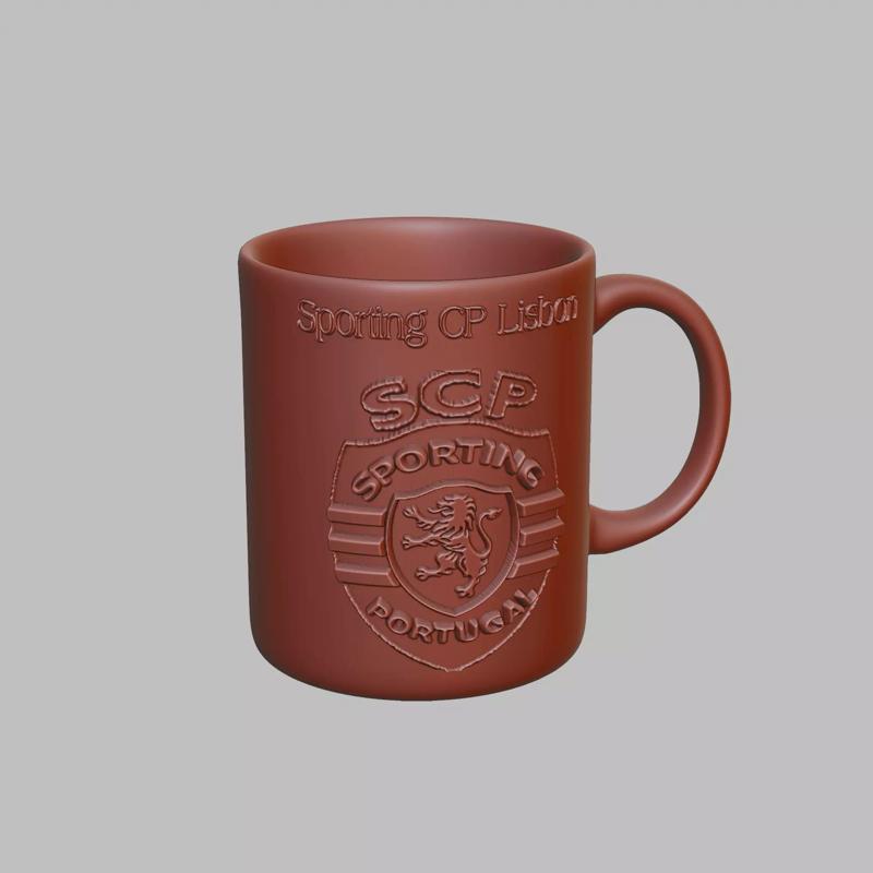 Sporting CP Lisbon Football Cup Coffee Mug Tumbler Cup