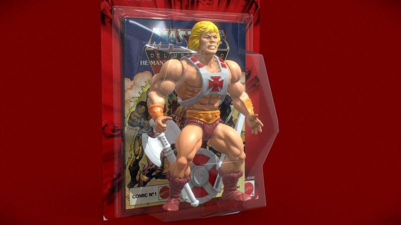 He-Man 1982 figure  Printable