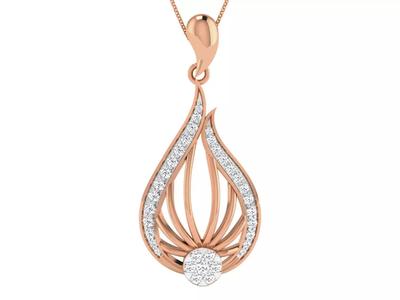 High Jewelry Pendant Earrings Set 3dm stl obj mtl gltf glb