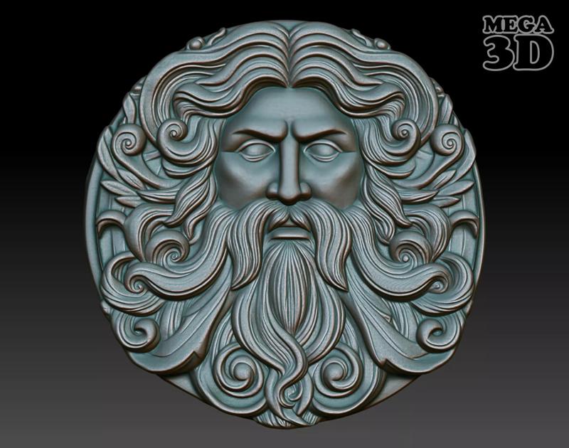 Roman Shaman basrelief 02 241010