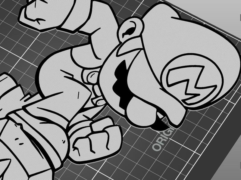 Super Mario Bros Smash DECORATIVE PENDANT HELP ME WITH 1 LIKE