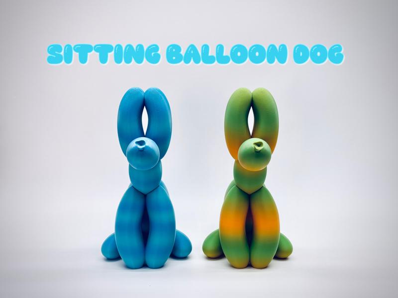 Sitting Balloon Dog