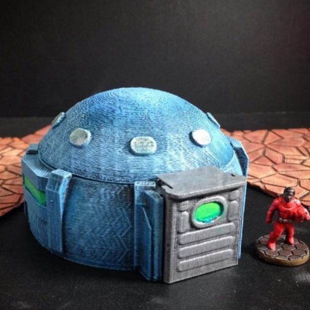 Pod Hab (15mm scale)