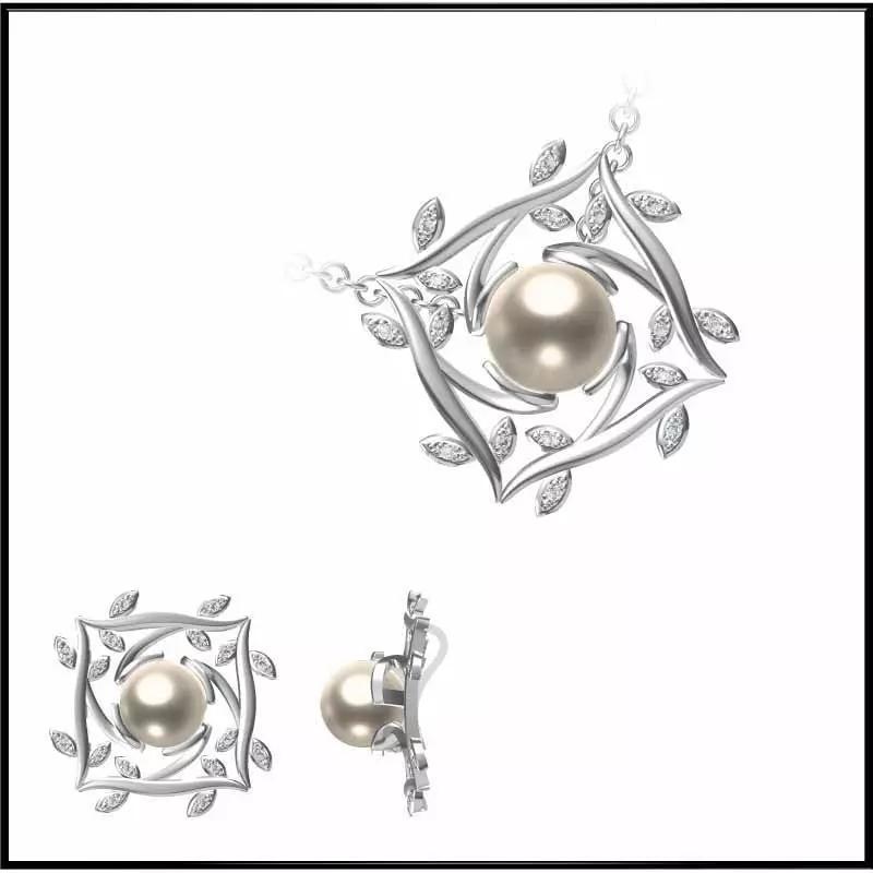 JCD Format Personalized pearl pendant jewellery design course