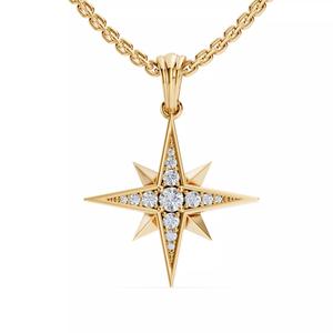 Eight Side Star Pendant