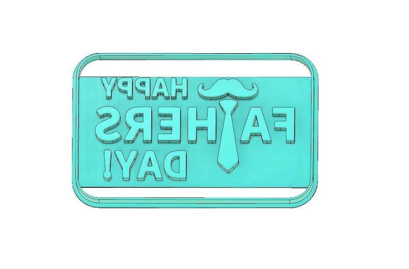 FATHERS DAY COOKIE CUTTER, FATHER´S DAY COOKIE CUTTER, COOKIE CUTTER, FONDANT CUTTER