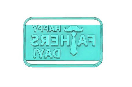 FATHERS DAY COOKIE CUTTER, FATHER´S DAY COOKIE CUTTER, COOKIE CUTTER, FONDANT CUTTER