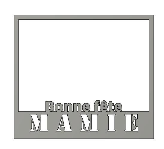 Insert for Grandma's Day Photo Pot