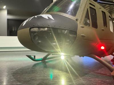 Spotlight UH-1 or airplane, helicopter Roban Rotorscale