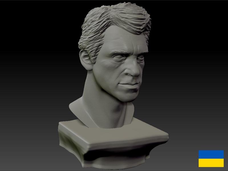 Vladimir Vysotski 3d print model FREE. Владимир Высоцкий . 3д модель Бесплатная