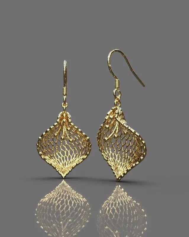 Stylized earrings