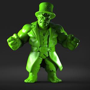 Saint Patrick Hulk – Exclusive 3D Print Model (STL) | One-Piece