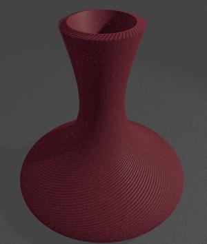 Slim Spiral Vase
