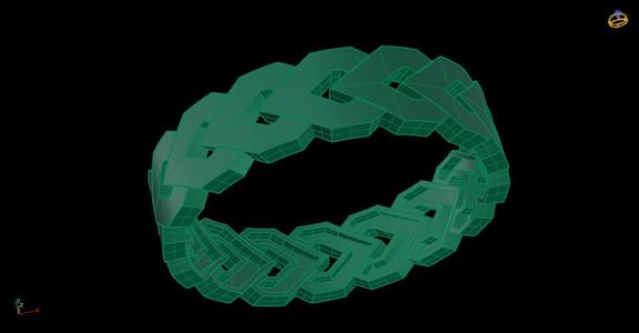 Engagement Ring Band STL 3D Model for 3D Printing