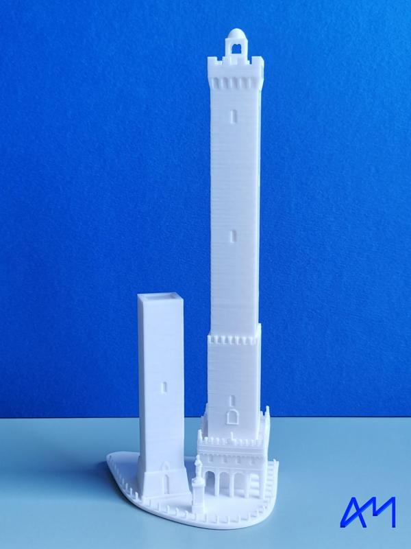 Two tower of Bologna (Italy)