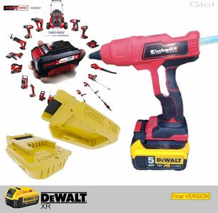 Dewalt xr to einhell powerX