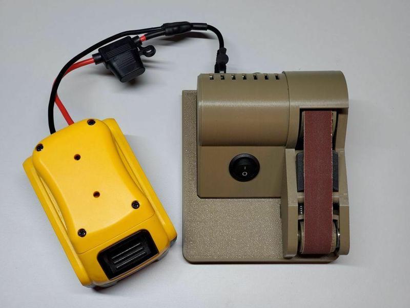 KB Knife Sharpener/Mini Belt Sander v1.0 OTG