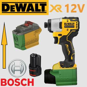 BOSCH PRO 12V on DEWALT 12V