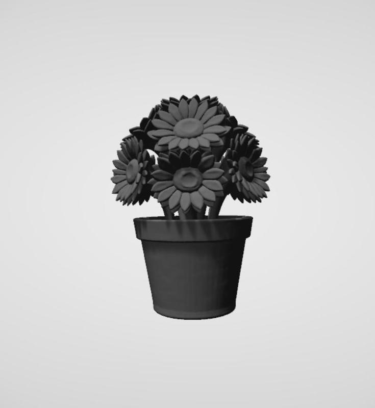 bouquet of sunflowers