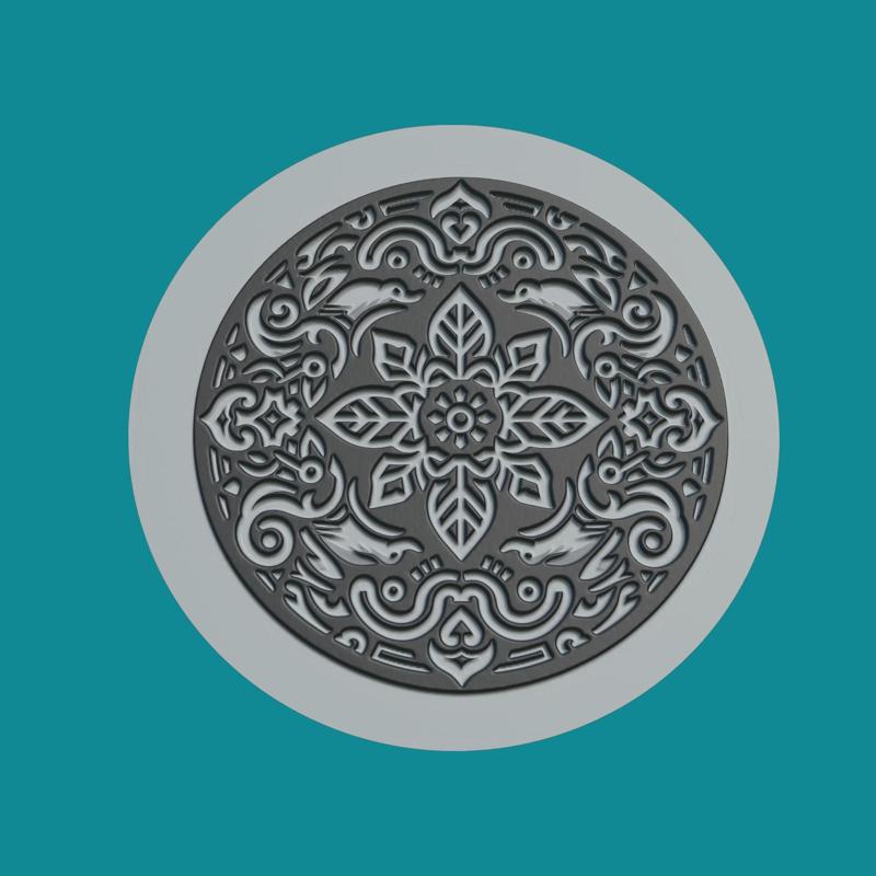 Tundra Medallion Tundra 3d Print Model