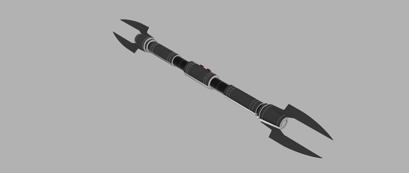 Kallig - Darth Nox double bladed lighstaber