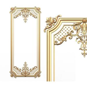 Boiserie Carved Decoration Panel for CNC