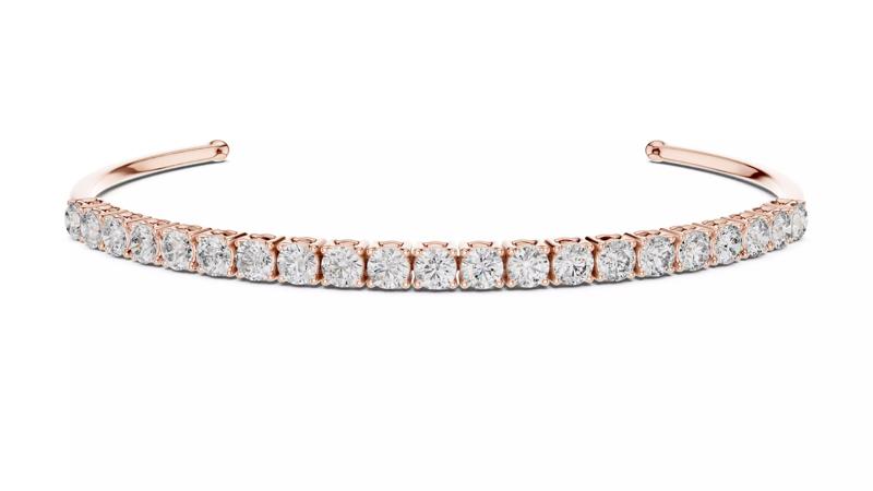 Tennis Bracelet 3dm stl renders Animation video details