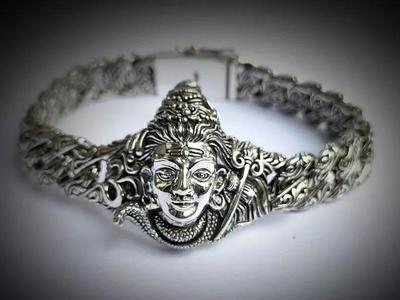 Lord Shiva Hindu Bracelet 3D Model