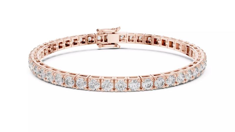 Tennis Bracelet 3dm stl renders Animation video details