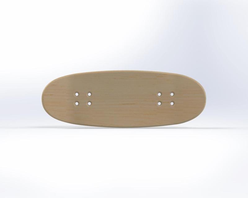 Fingerboard deck 34mm Eggy Medium Concave