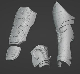 PAGAN ARMOR 3D STL FILE | PAGAN ARMOR DIGITAL FILE