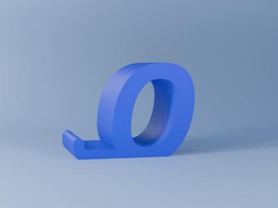 PHONE STAND LETTER O
